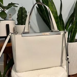 White Michael Kors Shoulder Bag